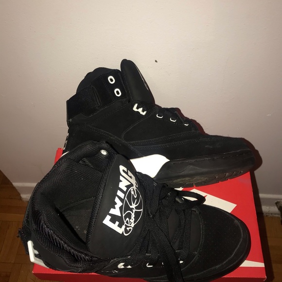 PATRICK EWING 33 Hi-BLACK SUEDE OG - Picture 4 of 5